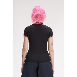 FRED PERRY AMY WINEHOUSE Foundation Strickshirt mit Tasche black