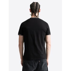 Lonsdale Cuffley T-Shirt black/ ecru
