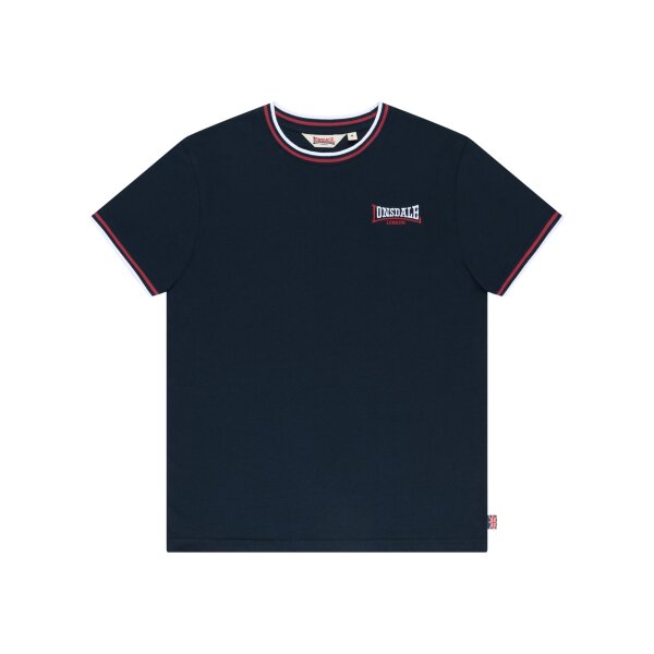 Lonsdale T-Shirt Quin dark navy/ white/ red