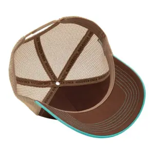 KING KEROSIN Trucker Cap Honolulu Tavern brown