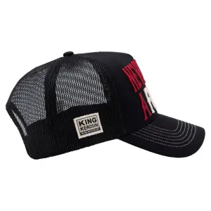 KING KEROSIN Trucker Cap Never Fuck a Fucker black