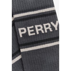 FRED PERRY Tennissocken mit Logo anchor grey