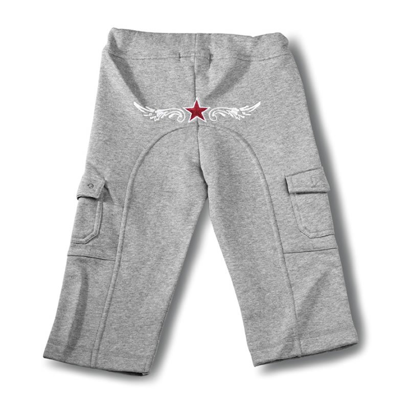 Rock Star Baby Pants "Angel Wings" grey XL