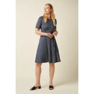 KING LOUIE Betty Dress Blizzy mazarine