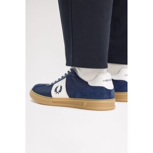 FRED PERRY Suede B4 Tennis Shoe tennis blue
