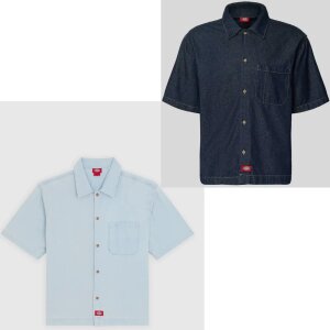 DICKIES Denim short sleeve Shirt