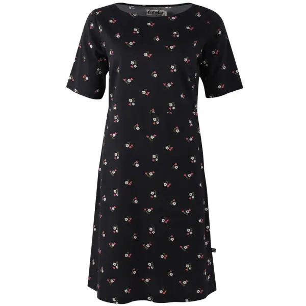 DANEFAE Danehyacinth Dress black MINIFLOWER