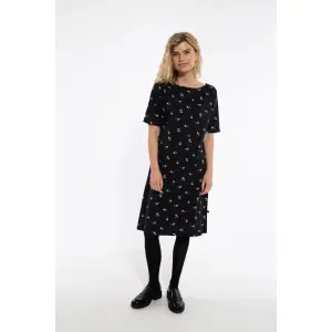 DANEFAE Danehyacinth Dress black MINIFLOWER