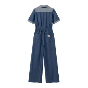 MADEMOISELLE YéYé Sunset Roller Jumpsuit rinse blue