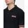 LONSDALE Chillingham Poloshirt & Shorts Set black/ white/ red