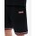 LONSDALE Chillingham Poloshirt & Shorts Set black/ white/ red