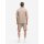 LONSDALE Motspur Poloshirt & Shorts Set beige/ black