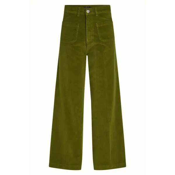 KING LOUIE Paige Pocket Pants Baby Cord poesy green