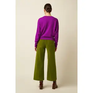 KING LOUIE Paige Pocket Pants Baby Cord poesy green