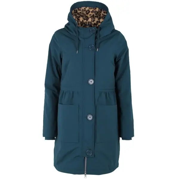 DANEFAE Danebornholm Winter Parka dusty blue (lightly lined)