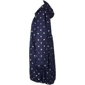 DANEFAE Danehelen Rainjacket navy/ silver dots