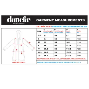 DANEFAE Daneline Softshell Coat Marine – Womens Waterproof Softshell Coat
