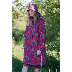 DANEFAE Danedith Rain Coat Grenadine Berrygood –...