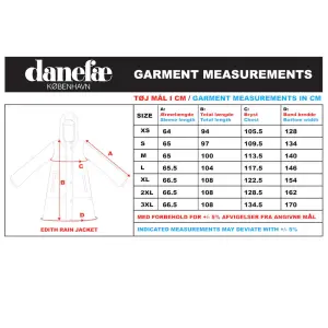 DANEFAE Danedith Rain Coat grenadine berrygood