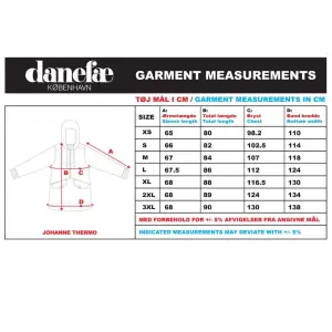 DANEFAE Danejohanne Thermo Anorak BOOM BLOOM – Lightweight Womens Thermo Anorak