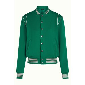 KING LOUIE Varsity Jacket Hollis Sweat meadow green