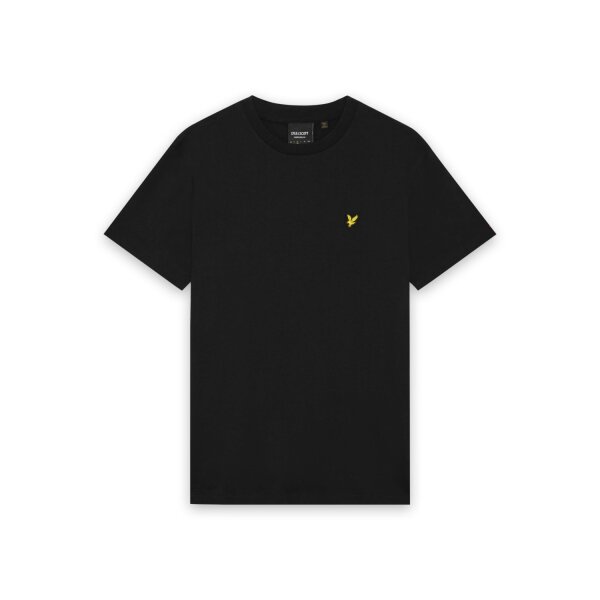 LYLE & SCOTT Oversized Cotton Crew Neck T-Shirt jet black