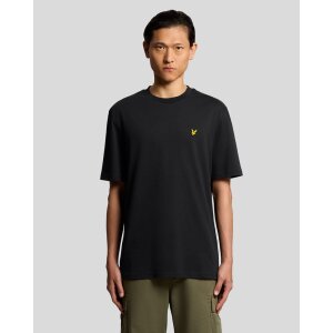LYLE & SCOTT Oversized Cotton Crew Neck T-Shirt jet...