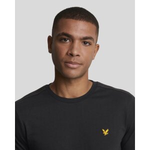LYLE & SCOTT Tape T-Shirt jet black