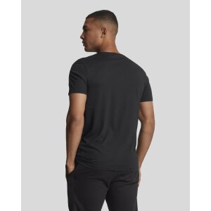 LYLE & SCOTT Tape T-Shirt jet black
