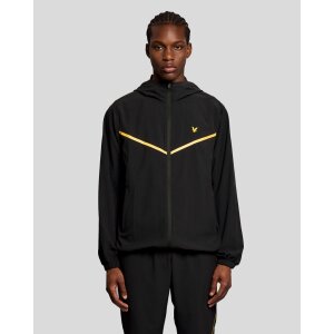 LYLE & SCOTT Sports Stripe Track Jacket jet black