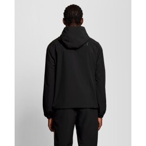 LYLE & SCOTT Sports Stripe Track Jacket Jet Black – Mens Stretch Track Jacket