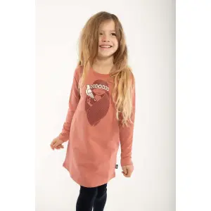 DANEFAE Danekvik Sweater Dress old rose LILMISSLOVER