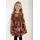 DANEFAE ORGANIC - Daneginger Dress dk navy/brown beige BLOOM BOOM