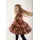 DANEFAE ORGANIC - Daneginger Dress dk navy/brown beige BLOOM BOOM
