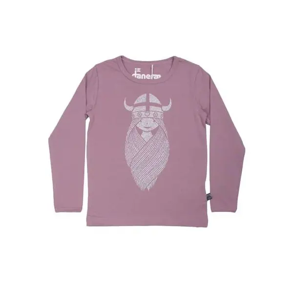 DANEFAE Danenorthpole Tee grey lila FREJA