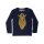 DANEFAE NOOS Danetweety Tee Navy FREJA Gold Print | Soft Cotton Kids T-Shirt