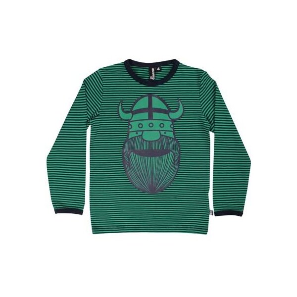 DANEFAE Danenorthpole Tee dark navy/ green ERIK