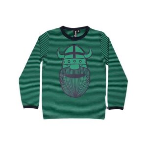 DANEFAE Danenorthpole Tee dark navy/ green ERIK