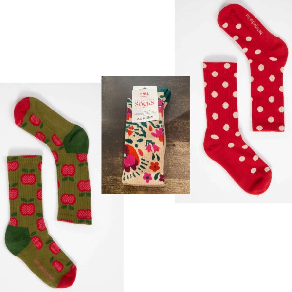 BLUTSGESCHWISTER Baumwollsocken Sensational Steps