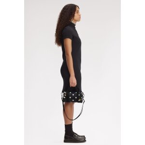FRED PERRY Amy Mini-Sporttasche mit Punkten black