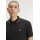 FRED PERRY Twin Tipped Polo Shirt anchor grey/ golden
