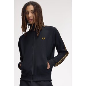 FRED PERRY Trainingsjacke mit kontrastierendem Sportband...