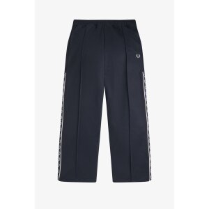 FRED PERRY Damen Trainingshose mit Sportband Navy –...