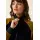 KING LOUIE Lila Coljack Baton Velvet Sapphire Blue – Velvet Jacket in Organic Cotton