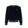 KING LOUIE Febe Sweater Baton Velvet Sapphire Blue – Velvet Sweater in Organic Cotton
