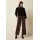 KING LOUIE Febe Sweater Baton Velvet Sapphire Blue – Velvet Sweater in Organic Cotton