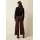 KING LOUIE Febe Sweater Baton Velvet Sapphire Blue – Velvet Sweater in Organic Cotton