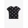 FRED PERRY Amy Winehouse Foundation Flocked Polka Dot Top – Black