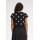 FRED PERRY Amy Winehouse Foundation Flocked Polka Dot Top – Black