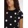 FRED PERRY Amy Winehouse Foundation Flocked Polka Dot Top – Black